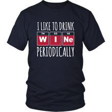 Load image into Gallery viewer, Periodic Wine Unisex T-shirt
