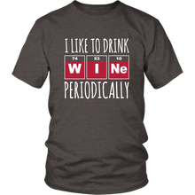 Load image into Gallery viewer, Periodic Wine Unisex T-shirt
