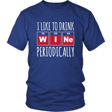 Load image into Gallery viewer, Periodic Wine Unisex T-shirt
