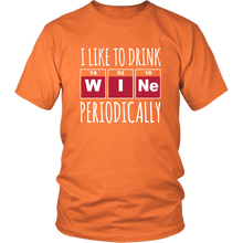 Load image into Gallery viewer, Periodic Wine Unisex T-shirt
