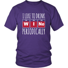 Load image into Gallery viewer, Periodic Wine Unisex T-shirt
