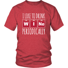 Load image into Gallery viewer, Periodic Wine Unisex T-shirt
